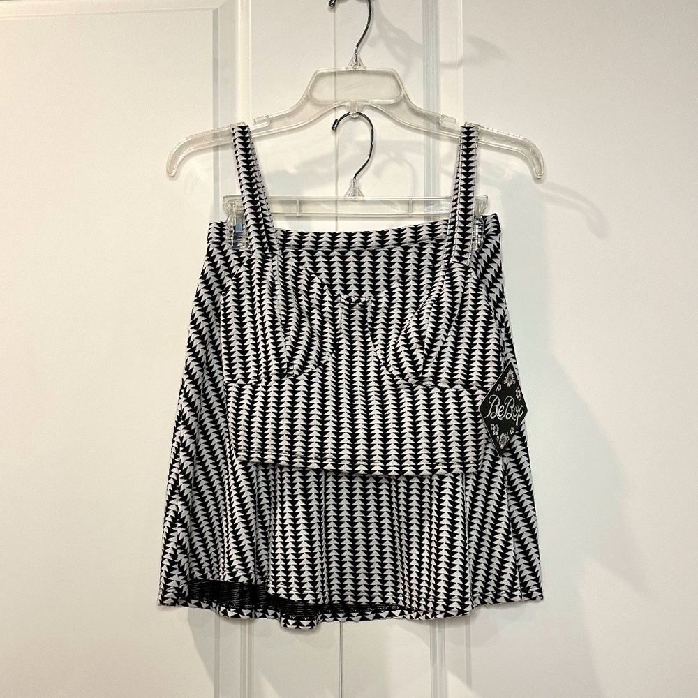 Black and white two piece set size S